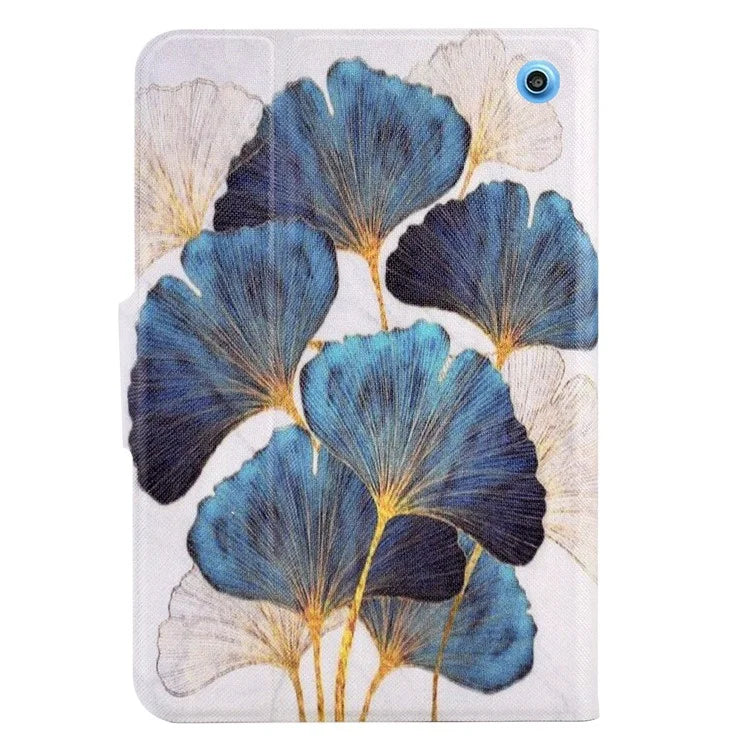 A2 For Amazon Fire HD 10 (2023) Case Pattern Printed PU Leather Tablet Cover with Card Slots