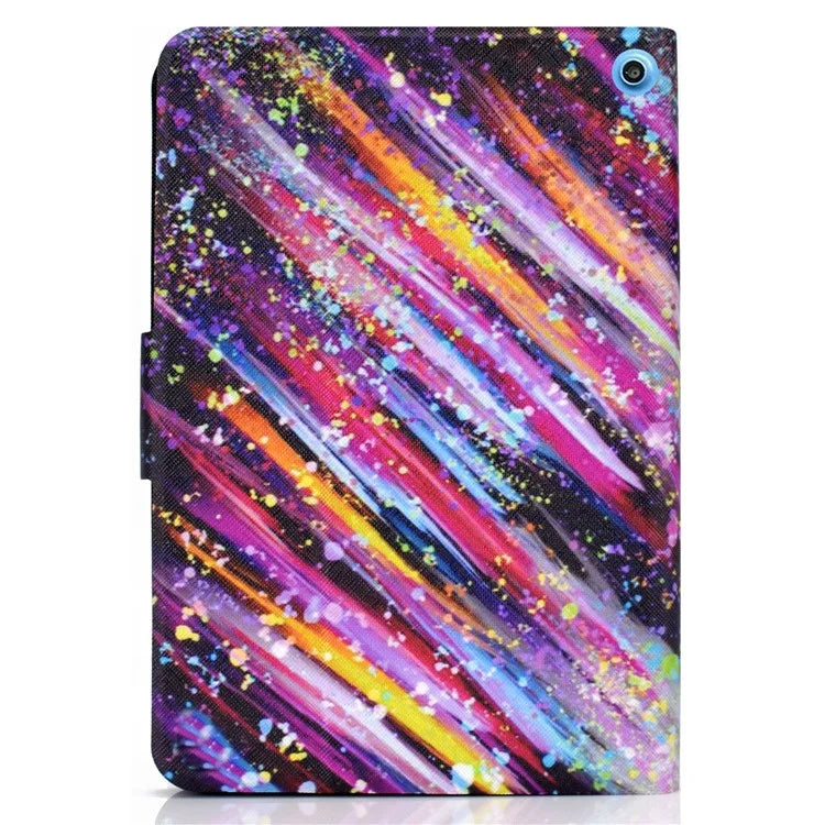 A2 For Amazon Fire HD 10 (2023) Case Pattern Printed Card Holder Tablet Cover