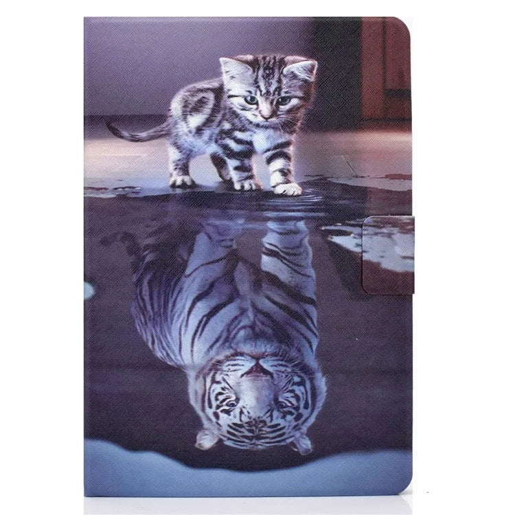 A2 For Amazon Fire HD 10 (2023) Case Pattern Printed Card Holder Tablet Cover