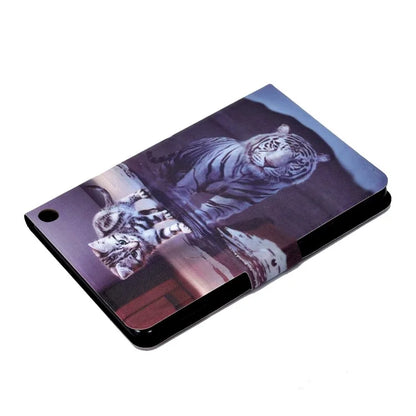 A2 For Amazon Fire HD 10 (2023) Case Pattern Printed Card Holder Tablet Cover
