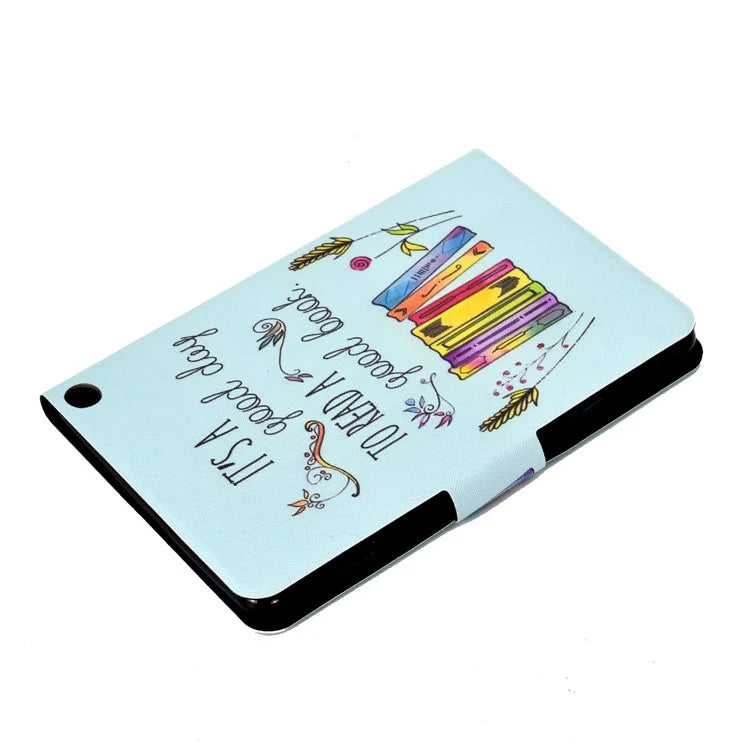 A2 For Amazon Fire HD 10 (2023) Case Pattern Printed Card Holder Tablet Cover