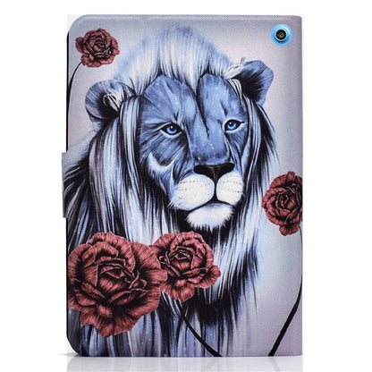 A2 For Amazon Fire HD 10 (2023) Case Pattern Printed Card Holder Tablet Cover