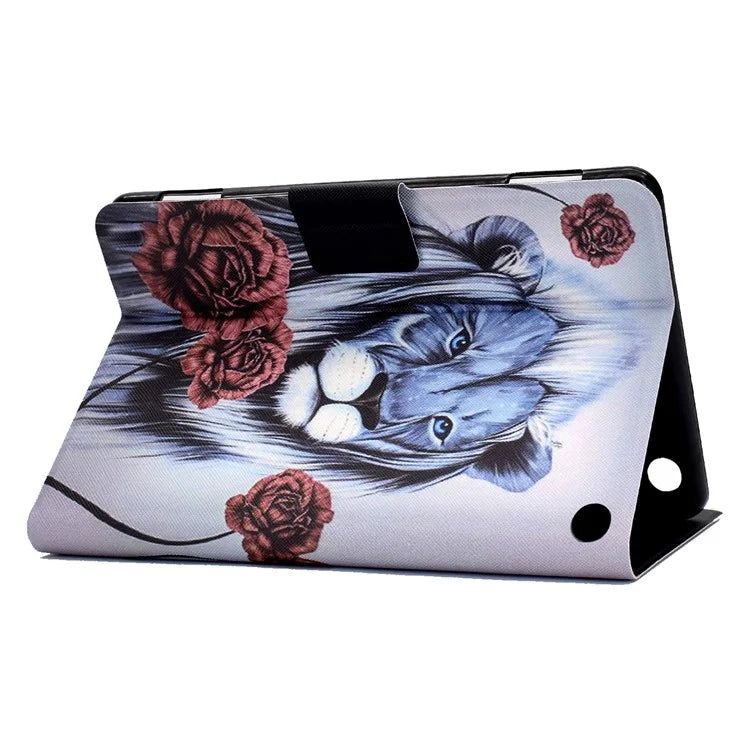 A2 For Amazon Fire HD 10 (2023) Case Pattern Printed Card Holder Tablet Cover