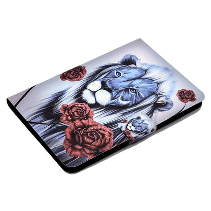 A2 For Amazon Fire HD 10 (2023) Case Pattern Printed Card Holder Tablet Cover