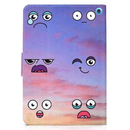 A2 For Amazon Fire HD 10 (2023) Case Pattern Printed Card Holder Tablet Cover