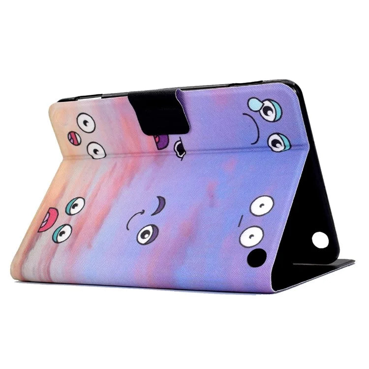 A2 For Amazon Fire HD 10 (2023) Case Pattern Printed Card Holder Tablet Cover