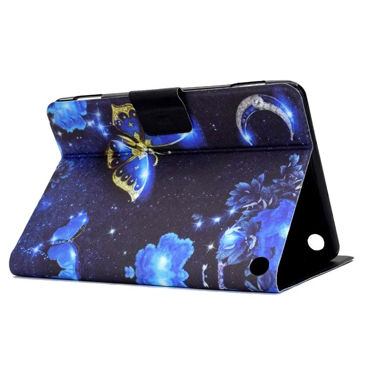 A2 For Amazon Fire HD 10 (2023) Case Pattern Printed Card Holder Tablet Cover