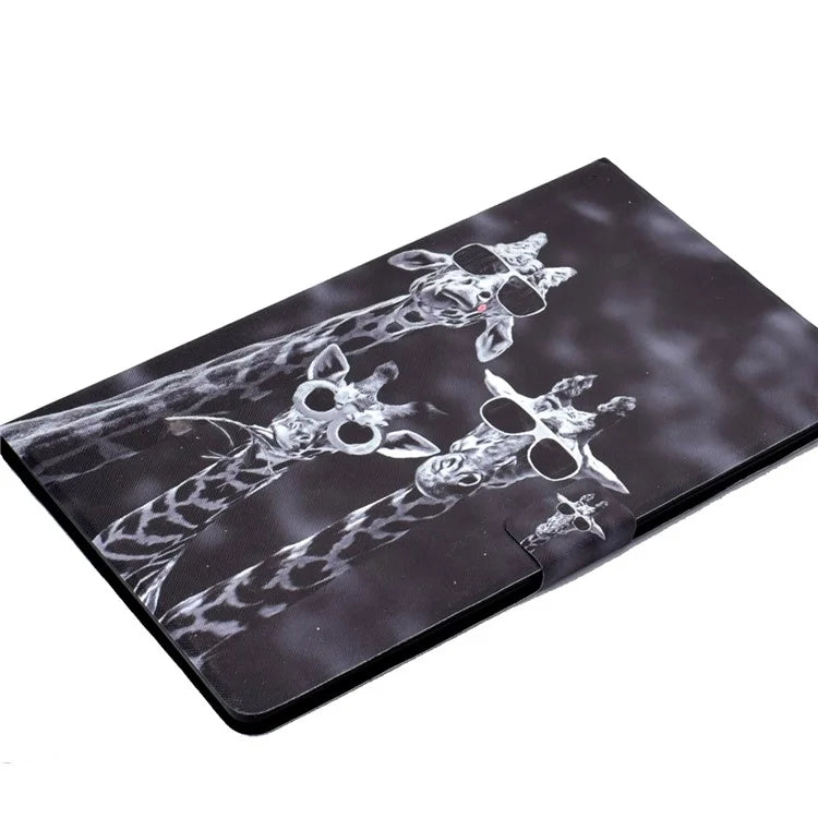 A2 For Amazon Fire HD 10 (2023) Case Pattern Printed Card Holder Tablet Cover