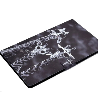 A2 For Amazon Fire HD 10 (2023) Case Pattern Printed Card Holder Tablet Cover