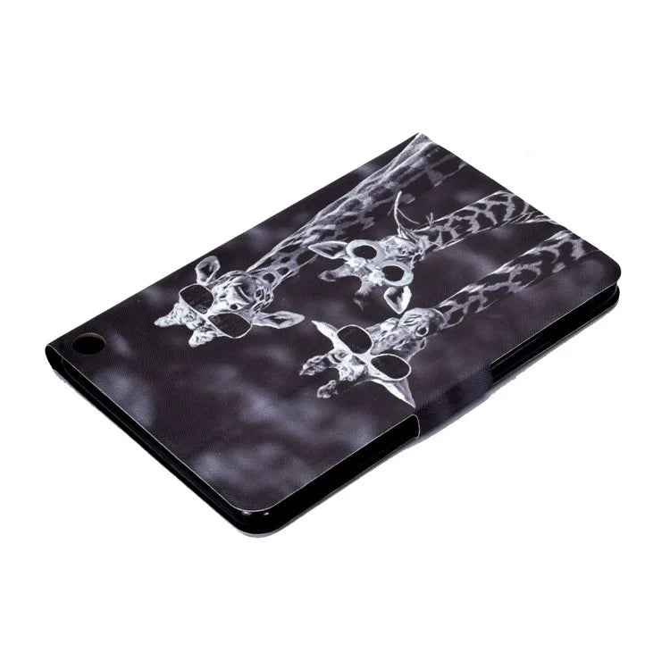 A2 For Amazon Fire HD 10 (2023) Case Pattern Printed Card Holder Tablet Cover