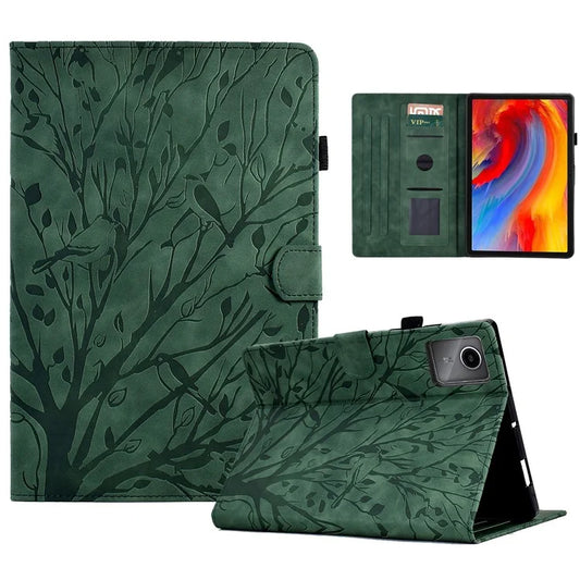 A7 For Lenovo Tab M11 / Xiaoxin Pad 11 2024 Case Solid Color  Auto Wake  /  Sleep Tablet Stand Cover