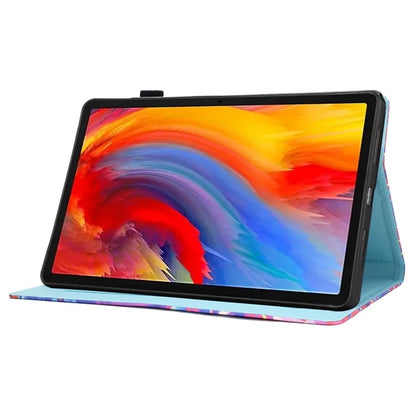 For Lenovo Tab M11 / Xiaoxin Pad 11 2024 Case Pattern Printing PU Leather Stand Tablet Cover