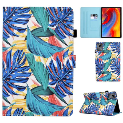 For Lenovo Tab M11 / Xiaoxin Pad 11 2024 Case Pattern Printing PU Leather Stand Tablet Cover