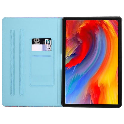 For Lenovo Tab M11 / Xiaoxin Pad 11 2024 Case Pattern Printing PU Leather Stand Tablet Cover
