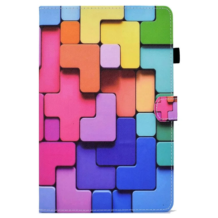 For Lenovo Tab M11 / Xiaoxin Pad 11 2024 Case Pattern Printing PU Leather Stand Tablet Cover