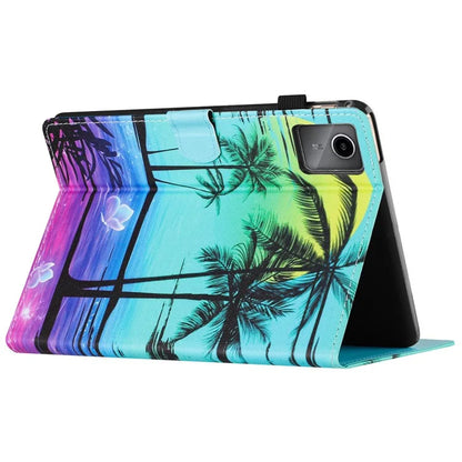 For Lenovo Tab M11 / Xiaoxin Pad 11 2024 Case Pattern Printing PU Leather Stand Tablet Cover