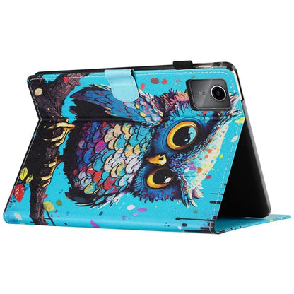 For Lenovo Tab M11 / Xiaoxin Pad 11 2024 Case Pattern Printing PU Leather Stand Tablet Cover