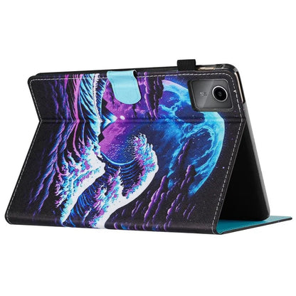 For Lenovo Tab M11 / Xiaoxin Pad 11 2024 Case Pattern Printing PU Leather Stand Tablet Cover