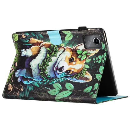 For Lenovo Tab M11 / Xiaoxin Pad 11 2024 Case Pattern Printing PU Leather Stand Tablet Cover
