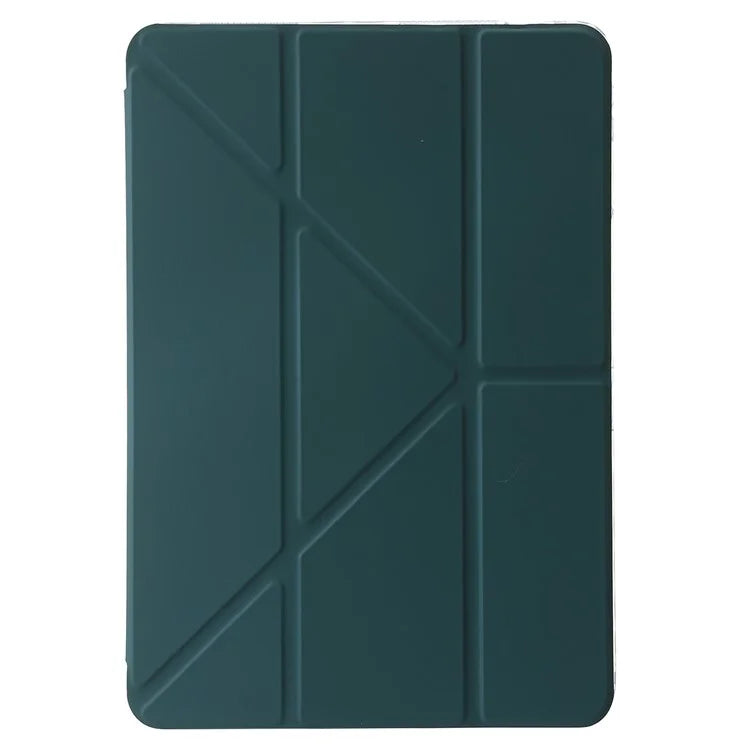 For Xiaomi Pad 6S Pro 12.4 Tablet Case Origami Stand TPU+Acrylic+PU Leather Anti-drop Coverish Green