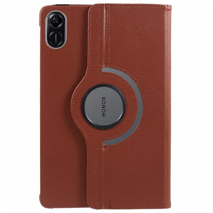 For Honor Pad X8 Pro / Honor Pad X9 Case Leather+TPU Tablet Cover Rotating Stand