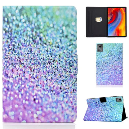For Lenovo Tab M11 / Xiaoxin Pad 11 2024 Leather Case Pattern Printing Card Slots Tablet Cover