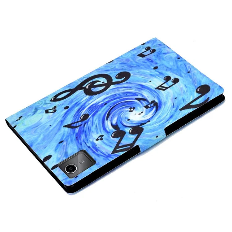 For Lenovo Tab M11 / Xiaoxin Pad 11 2024 Leather Case Pattern Printing Card Slots Tablet Cover