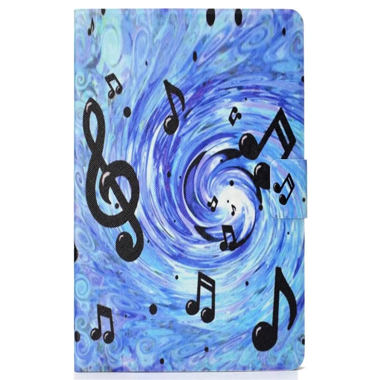 For Lenovo Tab M11 / Xiaoxin Pad 11 2024 Leather Case Pattern Printing Card Slots Tablet Cover