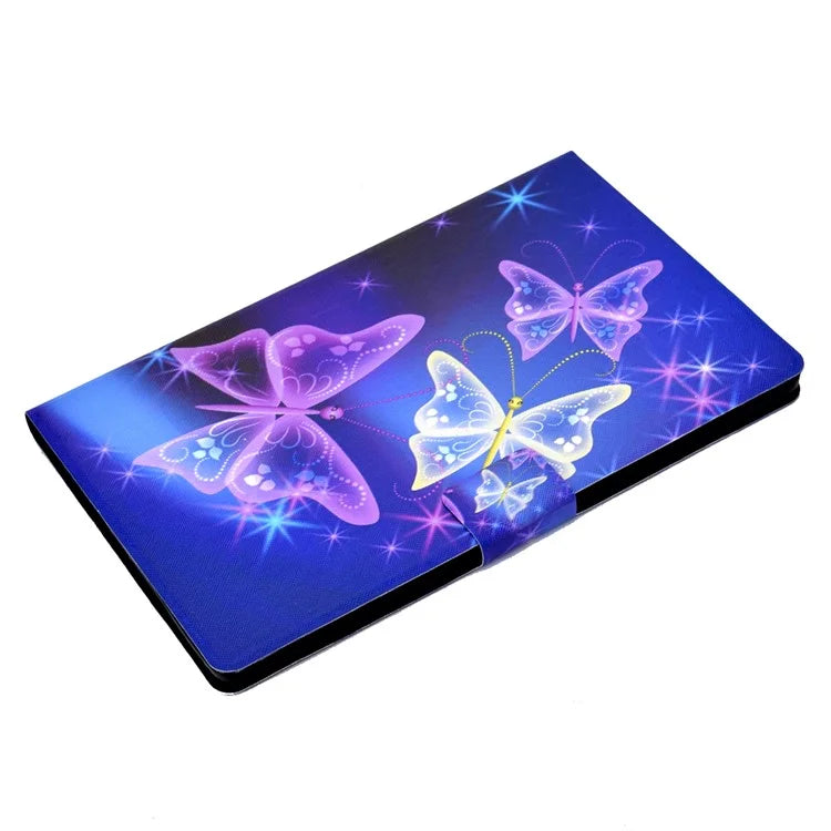 For Lenovo Tab M11 / Xiaoxin Pad 11 2024 Leather Case Pattern Printing Card Slots Tablet Cover