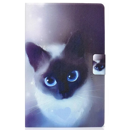 For Lenovo Tab M11 / Xiaoxin Pad 11 2024 Leather Case Pattern Printing Card Slots Tablet Cover