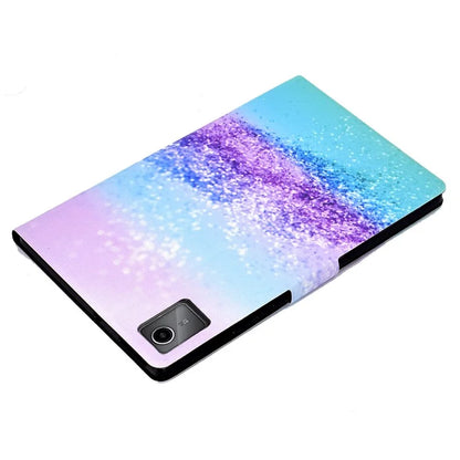 For Lenovo Tab M11 / Xiaoxin Pad 11 2024 Leather Case Pattern Printing Card Slots Tablet Cover