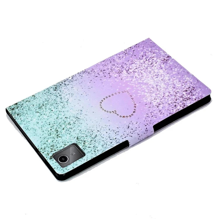 For Lenovo Tab M11 / Xiaoxin Pad 11 2024 Leather Case Pattern Printing Card Slots Tablet Cover