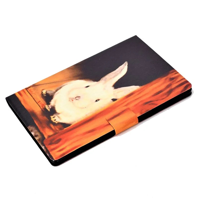 For Lenovo Tab M11 / Xiaoxin Pad 11 2024 Leather Case Pattern Printing Card Slots Tablet Cover