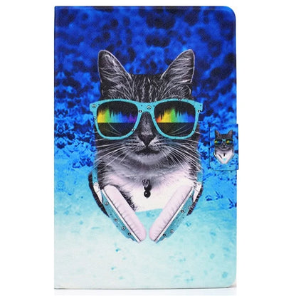 For Lenovo Tab M11 / Xiaoxin Pad 11 2024 Leather Case Pattern Printing Card Slots Tablet Cover