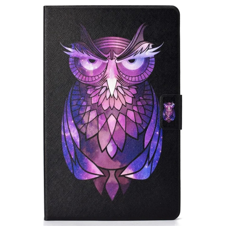 For Lenovo Tab M11 / Xiaoxin Pad 11 2024 Leather Case Pattern Printing Card Slots Tablet Cover