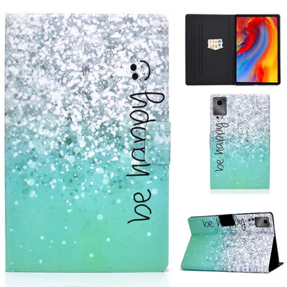 For Lenovo Tab M11 / Xiaoxin Pad 11 2024 Leather Case Pattern Printing Card Slots Tablet Cover