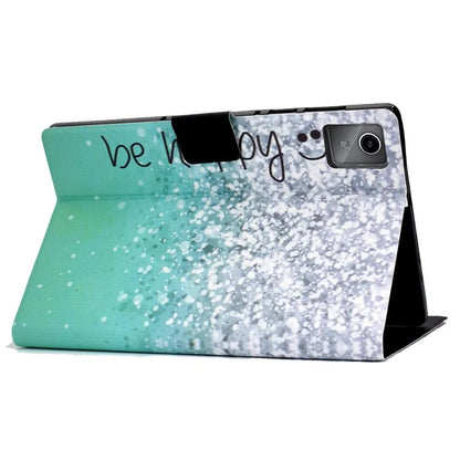 For Lenovo Tab M11 / Xiaoxin Pad 11 2024 Leather Case Pattern Printing Card Slots Tablet Cover