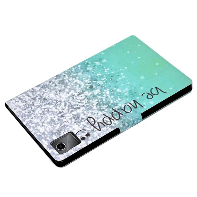 For Lenovo Tab M11 / Xiaoxin Pad 11 2024 Leather Case Pattern Printing Card Slots Tablet Cover