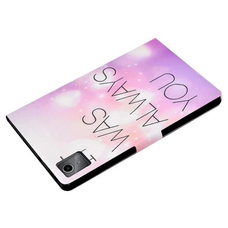For Lenovo Tab M11 / Xiaoxin Pad 11 2024 Leather Case Pattern Printing Card Slots Tablet Cover