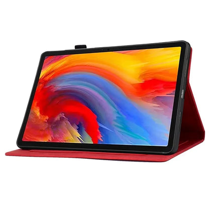 For Lenovo Tab M11 / Xiaoxin Pad 11 2024 Case Microfiber Leather Iron Tower Pattern Tablet Cover