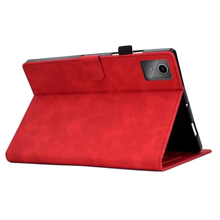 For Lenovo Tab M11 / Xiaoxin Pad 11 2024 Case Microfiber Leather Iron Tower Pattern Tablet Cover
