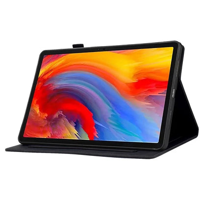 For Lenovo Tab M11 / Xiaoxin Pad 11 2024 Case Microfiber Leather Iron Tower Pattern Tablet Cover