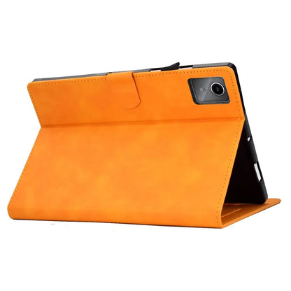 For Lenovo Tab M11 / Xiaoxin Pad 11 2024 Case Microfiber Leather Iron Tower Pattern Tablet Cover