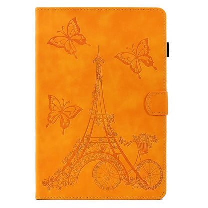 For Lenovo Tab M11 / Xiaoxin Pad 11 2024 Case Microfiber Leather Iron Tower Pattern Tablet Cover