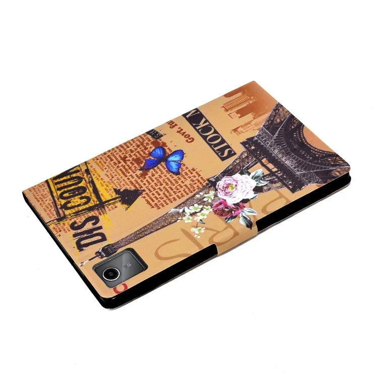 For Lenovo Tab M11 / Xiaoxin Pad 11 2024 Case Card Holder Pattern Leather Tablet Cover