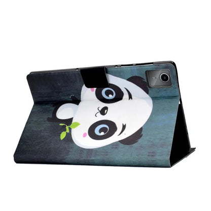 For Lenovo Tab M11 / Xiaoxin Pad 11 2024 Case Card Holder Pattern Leather Tablet Cover
