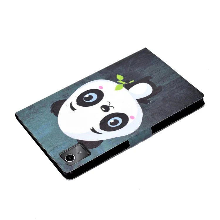 For Lenovo Tab M11 / Xiaoxin Pad 11 2024 Case Card Holder Pattern Leather Tablet Cover