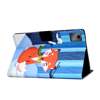 For Lenovo Tab M11 / Xiaoxin Pad 11 2024 Case Card Holder Pattern Leather Tablet Cover