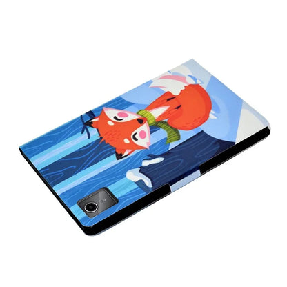 For Lenovo Tab M11 / Xiaoxin Pad 11 2024 Case Card Holder Pattern Leather Tablet Cover