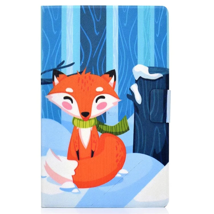 For Lenovo Tab M11 / Xiaoxin Pad 11 2024 Case Card Holder Pattern Leather Tablet Cover
